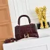 Balenciaga Hourglass Croc Embossed Handbag 19x8x21cm #A64986