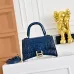 Balenciaga Hourglass Croc Embossed Handbag 19x8x21cm #A64986