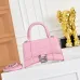 Balenciaga Hourglass Croc Embossed Handbag 19x8x21cm #A64986