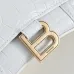 Balenciaga Hourglass Croc Embossed Handbag 19x8x21cm #A64986