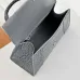 Balenciaga Hourglass Croc Embossed Handbag 23x10x24cm #A64981