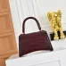Balenciaga Hourglass Croc Embossed Handbag 23x10x24cm #A64981