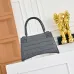 Balenciaga Hourglass Croc Embossed Handbag 23x10x24cm #A64981