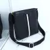Bally Black Leather Crossbody Bag With Signature Stripe For Modern Elegance #A51671