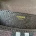 Burberry Check Canvas Crossbody Saddle Bag 24.5×8×18cm #A65005