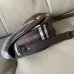 Burberry Check Canvas Crossbody Saddle Bag 24.5×8×18cm #A65005