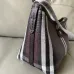 Burberry Check Canvas Shoulder Bag 25.5×12×16cm #A65004