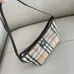 Burberry Check Canvas Shoulder Bag with EKD Logo 25.5×12×16cm #A65003