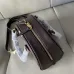 Burberry Mini Check Canvas Bowling Top Handle Bag 19.5×9×12cm #A65007