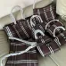 Burberry Mini Check Canvas Bowling Top Handle Bag 19.5×9×12cm #A65007