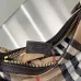 Burberry Mini Check Canvas Chain Shoulder Bag 19×6×20cm #A65006
