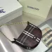 Burberry Mini Check Canvas Chain Shoulder Bag 19×6×20cm #A65006