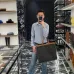 Celine 123912 Soft Shopper Bag in Triomphe Canvas Size 32x14x24CM #A62904