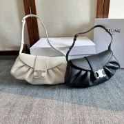 Celine Leather Polly - Neutrals Shoulder Bags, Handbags #A49257 Celine Leather Polly - Neutrals Shoulder Bags, Handbags #A49257