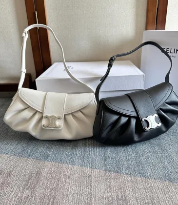 Celine Leather Polly - Neutrals Shoulder Bags, Handbags #A49257 Celine Leather Polly - Neutrals Shoulder Bags, Handbags #A49257