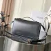 Celine Teen Triomphe Bag shiny calfskin Black/brown #B69112