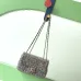 2026 Chanel Evening Bag  Dark Gray  Colorful Rhinestones  Luxurious  Stylish for Formal Events #A60146