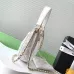 Chanel White Mesh Half - Moon Bag With Chain Strap For Contemporary Luxury Looks #A49785