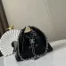 Chanel 5631 Mini Suede Hobo Bag Gold CC Chain Underarm Shoulder Designer Handbag #A65958