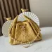 Chanel 5631 Mini Suede Hobo Bag Gold CC Chain Underarm Shoulder Designer Handbag #A65958