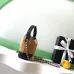 Chanel AP5277 Two Tone Suede Lunch Box Crossbody Bag Gold CC Chain Shoulder Handbag #A65964