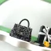 Chanel AS2215 Mini Coco Sequin Tweed Top Handle Bag Gold CC Chain Crossbody Handbag #A65963