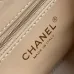 Chanel AS4416 Raffia Tassel Mini Top Handle Bag Gold CC Chain Crossbody Handbag #A65962