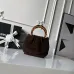 Chanel AS6022 Suede Bucket Bag with Tortoise Handle 18x24x12cm #A64996