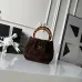 Chanel AS6022 Suede Bucket Bag with Tortoise Handle 18x24x12cm #A64996