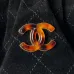 Chanel AS6022 Suede Bucket Bag with Tortoise Handle 18x24x12cm #A64996