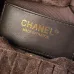 Chanel AS6022 Suede Bucket Bag with Tortoise Handle 18x24x12cm #A64996