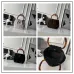 Chanel AS6022 Suede Bucket Bag with Tortoise Handle 18x24x12cm #A64996