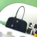 Chanel AS6211 Suede Quilted Boston Doctor Bag Gold CC Top Handle Shoulder Handbag #A65961