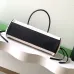 Chanel AS6288 26S Two Tone Barrel Bag Caviar &amp; Shearling Gold CC Top Handle Handbag #A65957