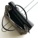 Chanel AS6289 26S Tweed Barrel Bag Vintage Gold CC Top Handle Leather Trim Handbag #A65960