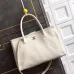 Chanel Cerf Tote Bag Leather Handbag 24x36x14cm #A63844