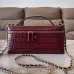 Chanel Croc Embossed Top Handle Bag For Women AP5528 25cm×15cm×5cm #B69303