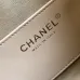 Chanel Hobo Shoulder Bag  Hippie Style Vintage Gold Coin Button Drawstring Bucket Bag #A59440