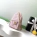 Chanel Hobo Shoulder Bag  Hippie Style Vintage Gold Coin Button Drawstring Bucket Bag #A59440