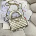 Chanel Kelly Top Handle Quilted Leather Bag 13x19x7cm #A64992