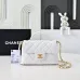 Chanel Quilted Black Leather Handbag With Gold CC Logo And Top Handle #A50222