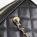 Chanel Mini Timeless Classic Barrel Bag with Chain Black #A49781