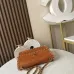 New CHANEL Vintage Resin Leather Chain Bag with Large Logo bag two size #A60919