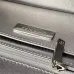 Chanel Silver black Quilted Top Handle Chain Shoulder Bag #A63811