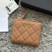 CHANEL Bi-fold Zip Wallet Card Holder #B69608