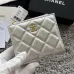 CHANEL Bi-fold Zip Wallet Card Holder #B69608