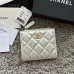 CHANEL Bi-fold Zip Wallet Card Holder #B69608