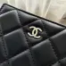 CHANEL Bi-fold Zip Wallet Card Holder #B69608