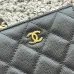 CHANEL Bi-fold Zip Wallet Card Holder #B69608