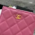CHANEL Bi-fold Zip Wallet Card Holder #B69608